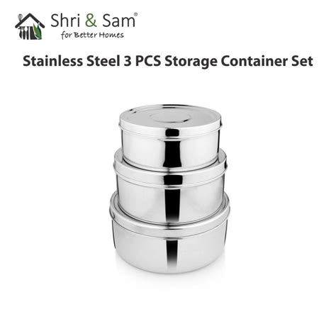 3 PCS Kitchen Storage Container Set