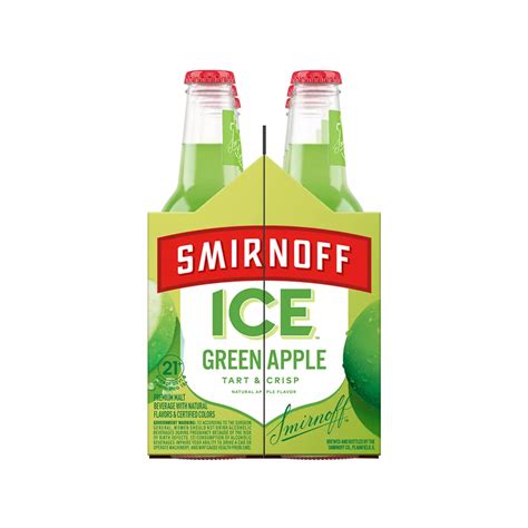 Smirnoff Ice Green Apple - Shop Malt beverages & coolers at H-E-B