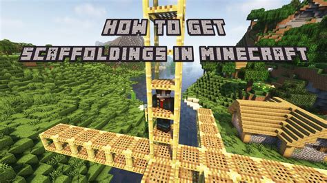 Minecraft Scaffolding Recipe