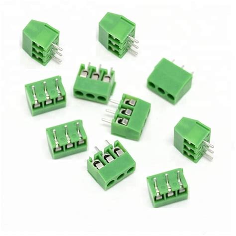 15pcs x 3 Pin 2.5mm Pitch Terminal Block PCB Connectors Ac 300V 10A PCB ...