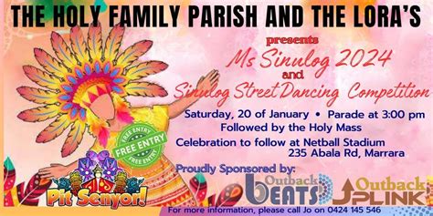 Ms Sinulog 2024 and Sinulog Street Dancing Competition , Holy Family ...