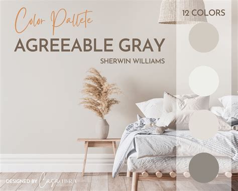 Agreeable Gray Paint Color Palette, Sherwin Williams, Interior Paint ...