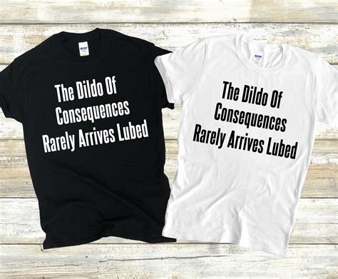 Dildo of Consequences Rarely Arrives Lubed SVG PNG Cut File Sublimation ...