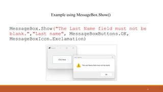 Image result for Close Message Box Visual Basic