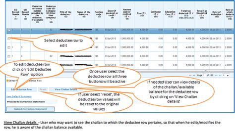 Online Correction -Add / Modify Deductee Detail on TRACES portal