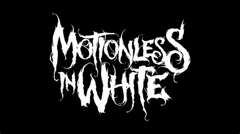 Motionless In White Logo Motionless White Merchandise