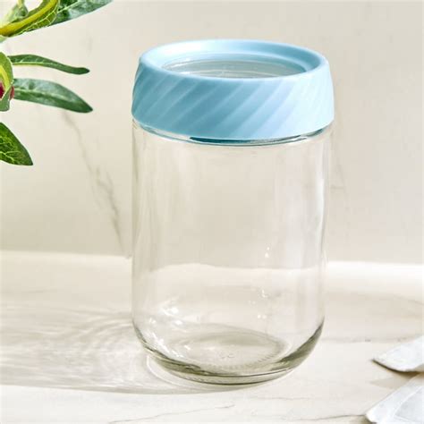 Buy Fiesta Cole Set of 6 Glass Storage Jar Set from Home Centre at just ...