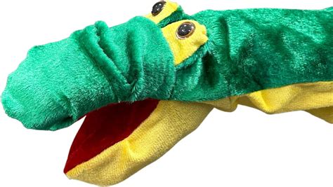 Buy Chi-Chimpu Toys Crocodile Plush Puppet | Hand Puppets for Kids ...