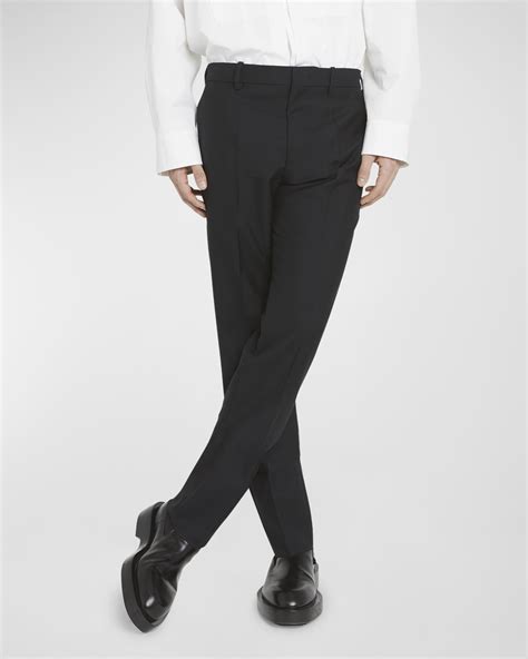 Jil Sander Men's Wool Trousers | Neiman Marcus