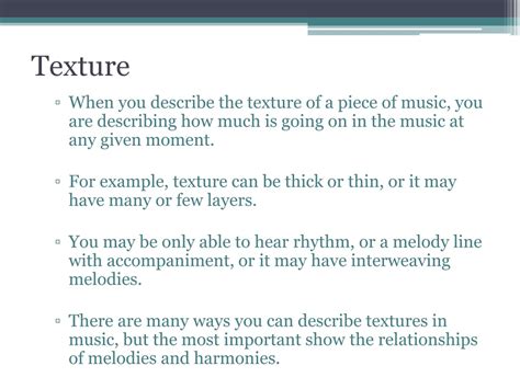 PPT - Elements of Music PowerPoint Presentation, free download - ID:8605724