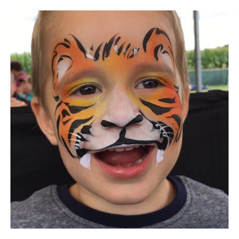 Tiger Face Paint Halloween