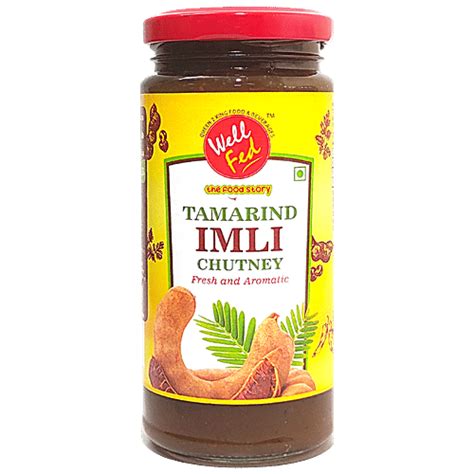 Buy Well Fed Imli Chutney - Fresh & Aromatic Online at Best Price of Rs ...