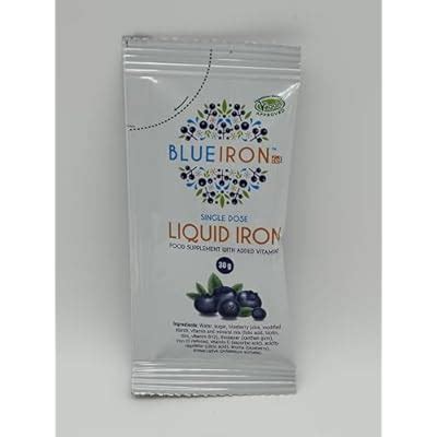 BLUEIRON fe Blue Iron Original Liquid Iron Supplement India | Ubuy