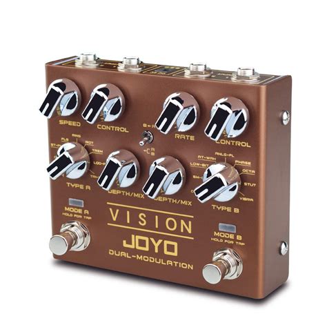 JOYO Vision R-09 R Series Dual Channel Modulation Multi Effects Pedal ...