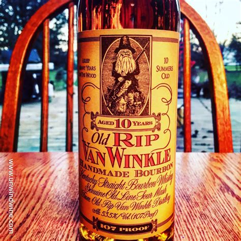 UnwindWine: Old Rip Van Winkle Bourbon