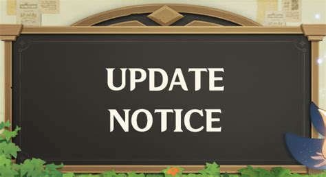 Genshin Impact Version 2.7 Update Notice: Check out the update schedule ...