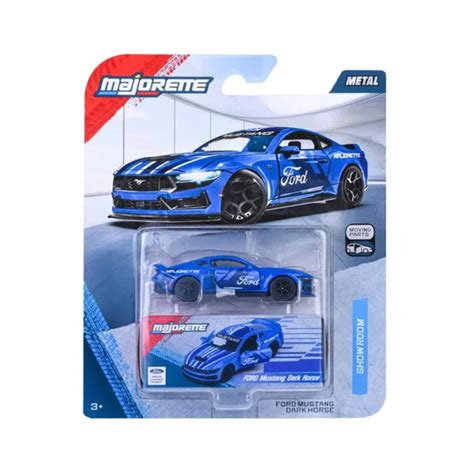 Majorette Ford Mustang Dark Horse Die-Cast Car | Premium 1:64 Scale Li ...