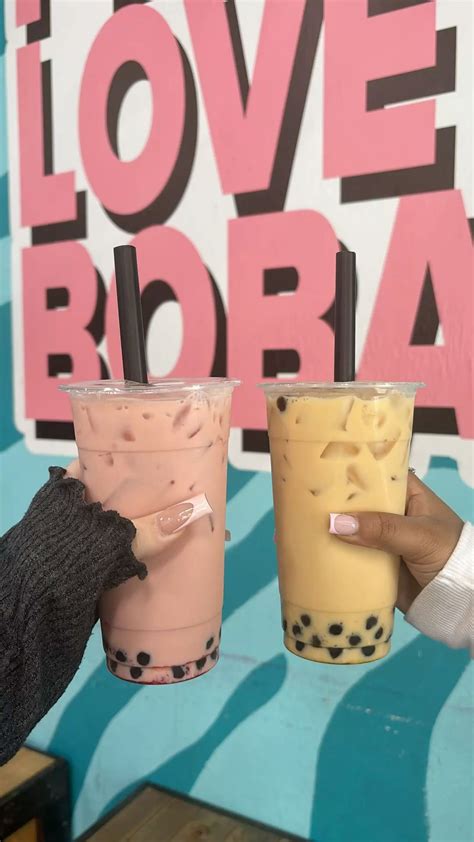 peace love & boba 🧋 in 2025 | Milk tea, Peace and love, Boba