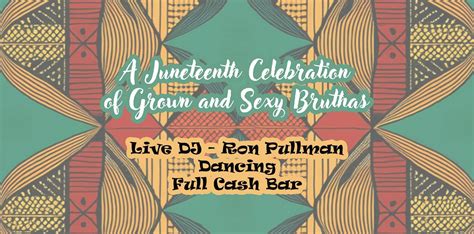 BOZ PRODUCTIONS Juneteenth Celebration of Bruthas, Big Game Sports Bar ...