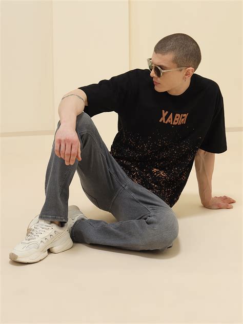 MEN GREY STRETCH SLIM FIT JEANS – XABIRI
