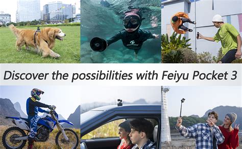 Feiyutech Feiyu Pocket 3 Combo[Official] Cordless Detachable 3-Axis ...