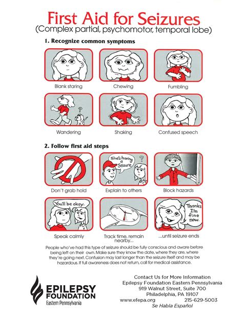 Seizure First Aid – EFEPA – Epilepsy Foundation Eastern Pennsylvania