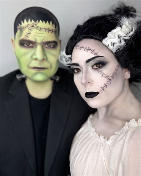 Bride Of Frankenstein Costume Makeup Monster Bride Halloween Makeup