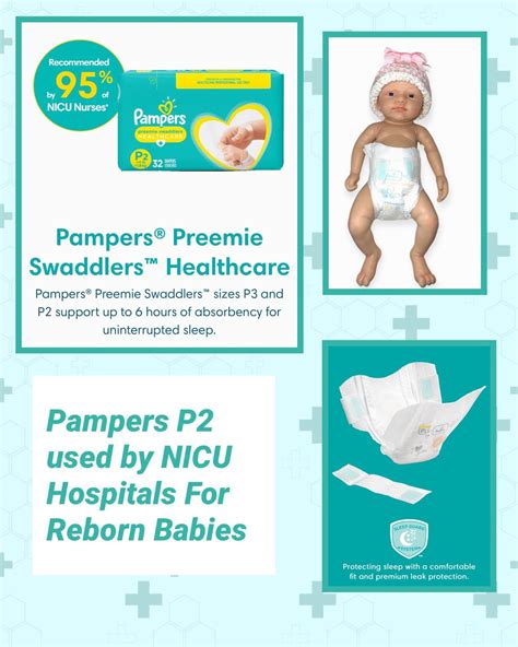 Pampers Swaddlers P2 Micro Preemie Diapers Used in Nicu's - Etsy