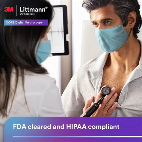Buy 3M™ Littmann® CORE Digital Stethoscope, Black Chestpiece, Tube ...