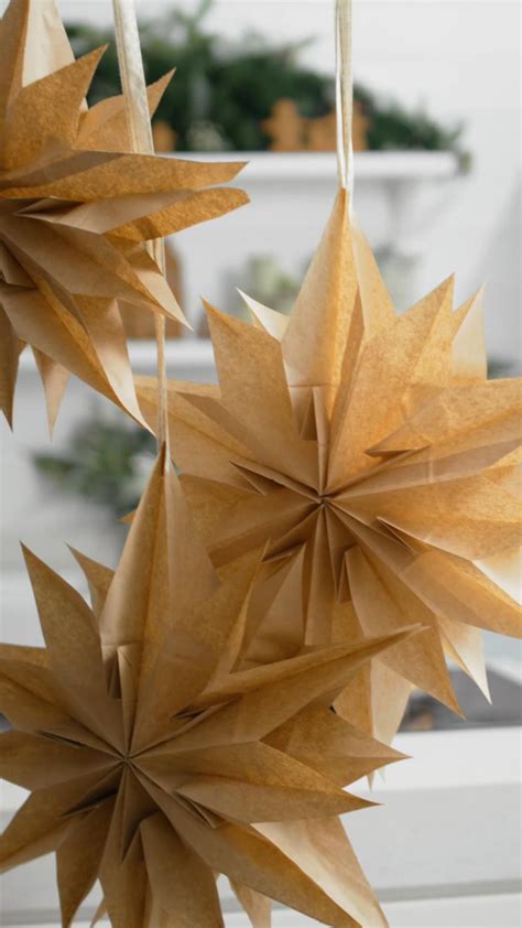 A simple guide to crafting paper stars for christmas – Artofit