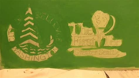 Check out my new 7-foot mural at Crossroads Par 3 Golf Course in Bellevue! — Austin's Awesome Art