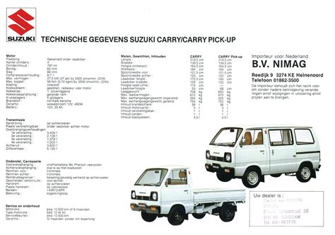 Suzuki Carry brochure