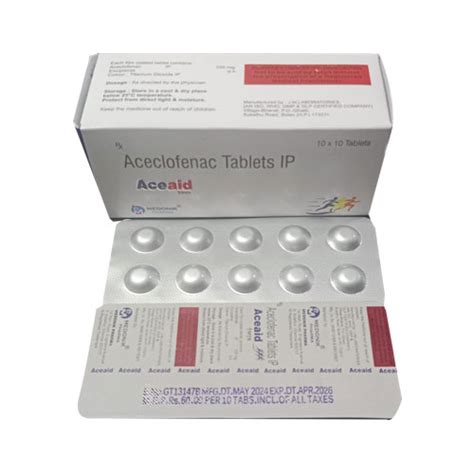 ACECLOFENAC TABLETS V Medcare