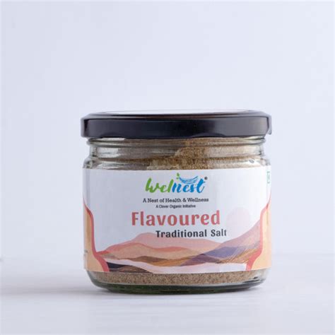 Flavoured Traditional Salt (250 grams) | Welnest