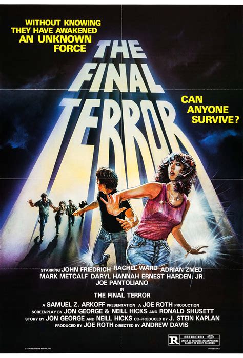 ‘The Final Terror’ (1983) Horror Movie Posters, Cinema Posters ...