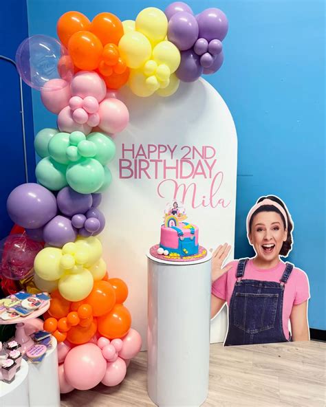 Ms Rachel Themed Birthday Party