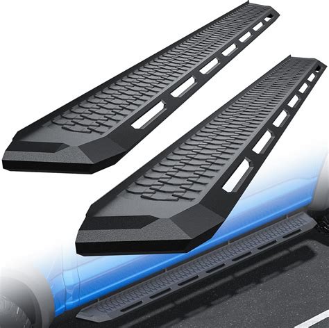 Amazon.com: ONINE Landing Zone 7" Integral Stamped Running Boards Custom Fit 2019-2025 Chevy ...