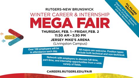 Rutgers-New Brunswick Winter Career & Internship Fair