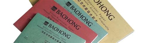 Baohong Watercolor Paper 300GSM / Rough 280 x 380mm pack of 20 (Aritst ...