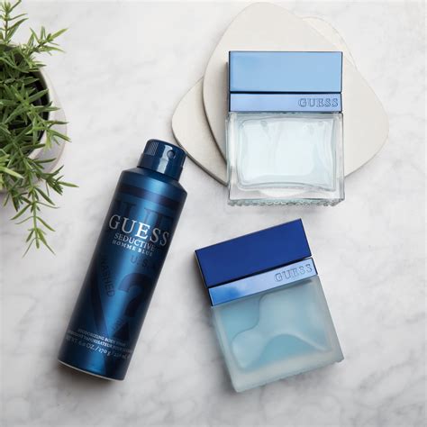 Snapklik.com : Guess Seductive Blue Men / Homme Eau De Toilette 4 Piece ...