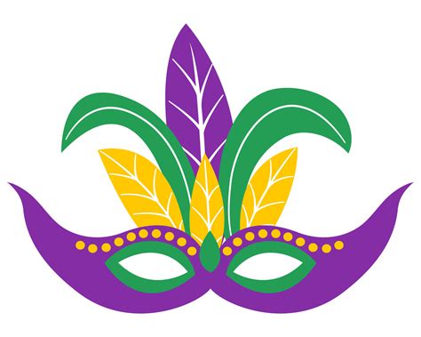 Mardi Gras Masks Clip Art
