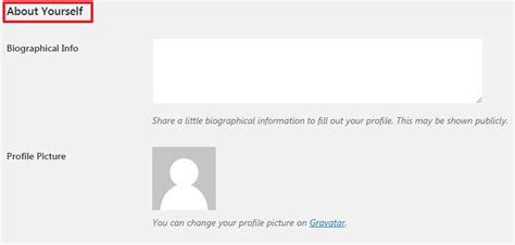 Cara Mengatur Menu Profile pada Dashboard WordPress Anda – SintangWeb.com