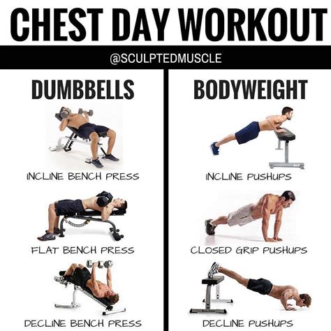 CHEST DAY WORKOUT - The chest was a muscle group that I struggled with ...