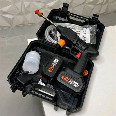 High Pressure Water Gun Wireless High Pressure Washer Water Spray Gun ...