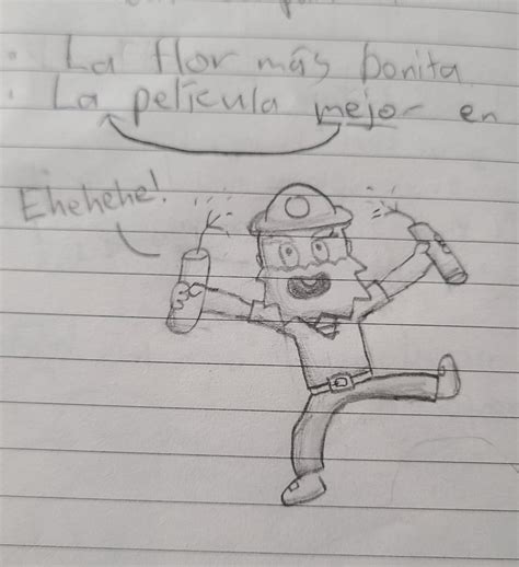 Got bored in Spanish so I drew Dynamike and Edgar : r/Brawlstars