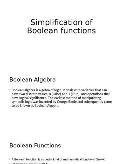 Boolean Simplification 的图像结果