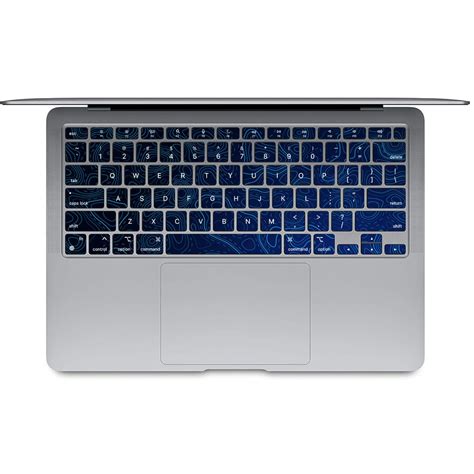 Topography Pattern TP17 Key Skin Decals for MacBook, Laptops ...