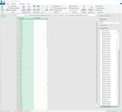 Image result for Power Query Vertical Table