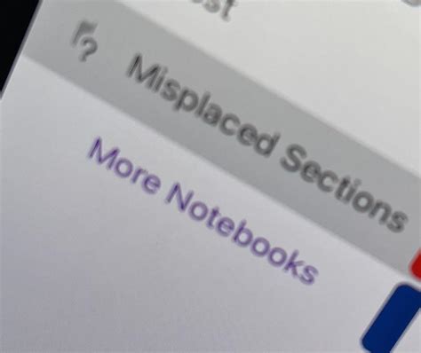 Image result for OneNote Misplaced Sections Error