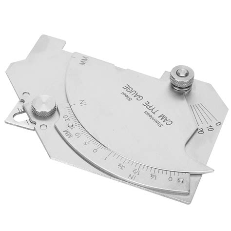 CAM Gauge, Welding Gauge Includes Leather Case Plated Size Inspection ...